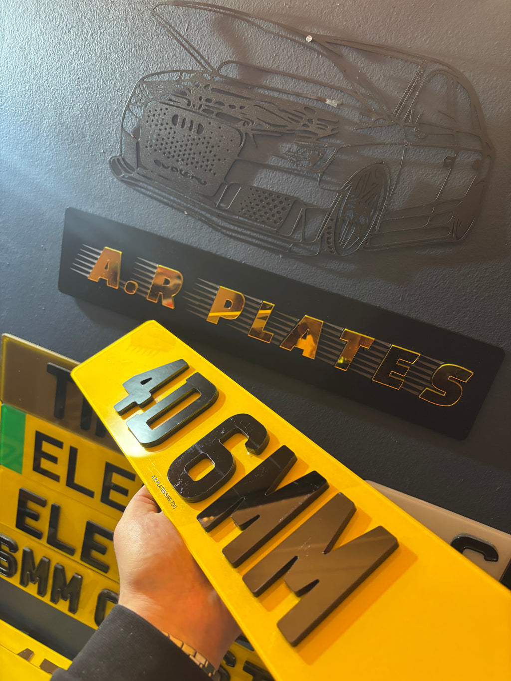 4D 6MM ACRYLIC PLATES SET