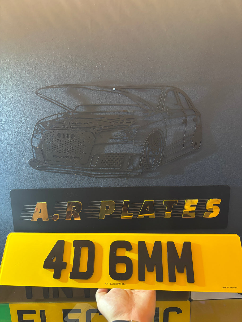 4D 6MM ACRYLIC PLATES SET
