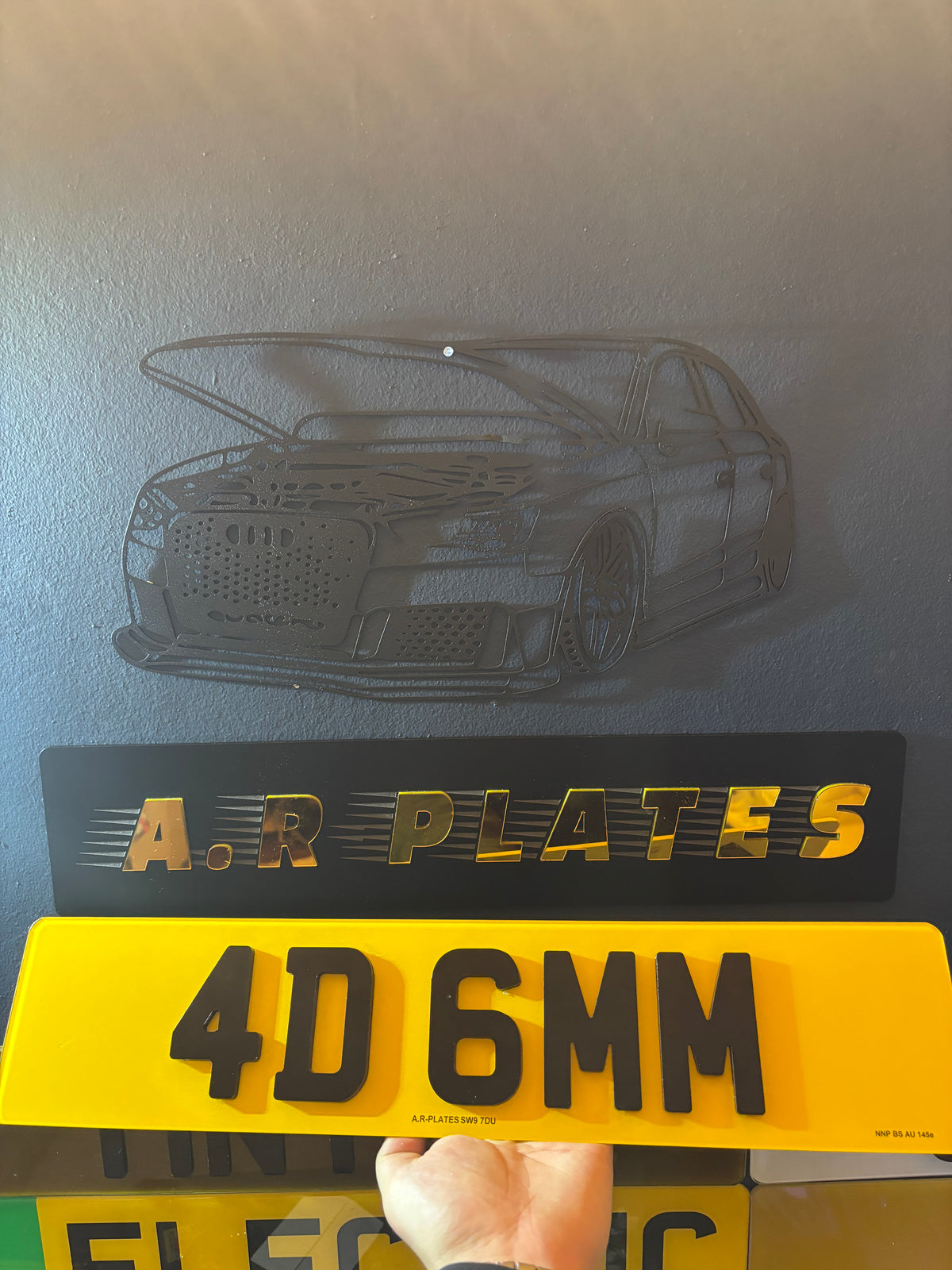 4D 6MM ACRYLIC PLATES SET