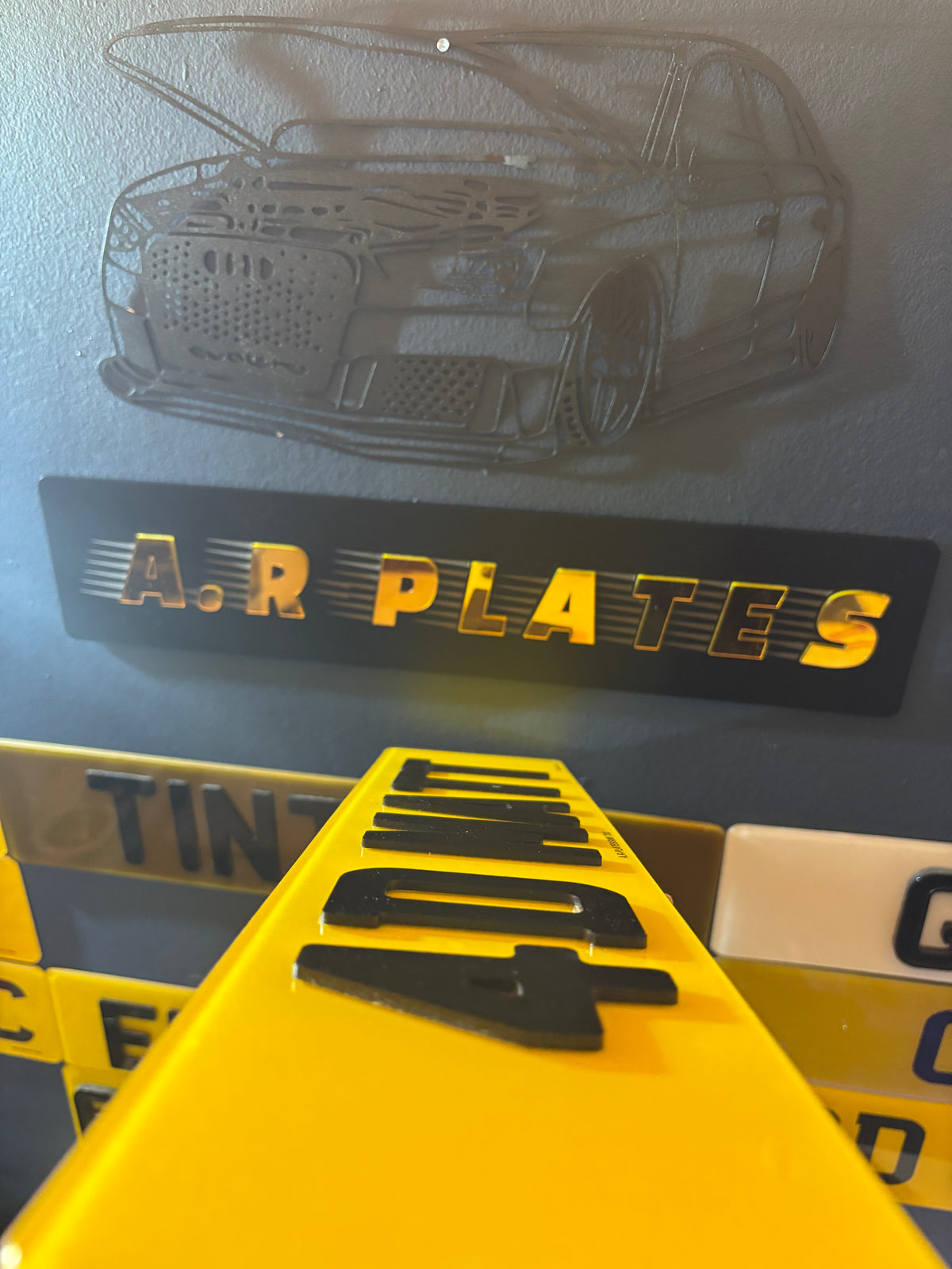 4D MATT PLATES SET