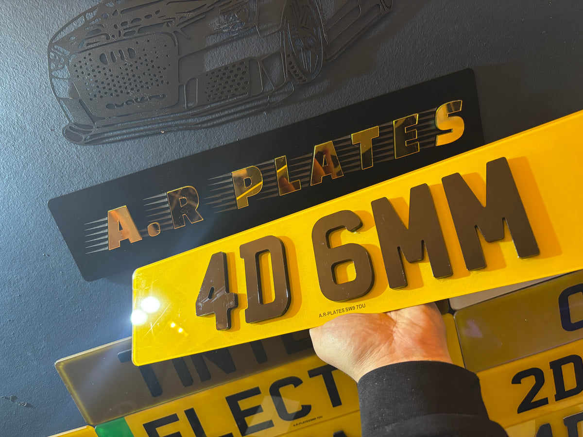 4D 6MM ACRYLIC PLATES SET