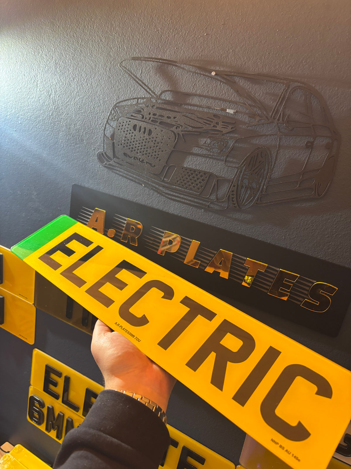 2D ELECTRIC PRINTED PLATE SET
