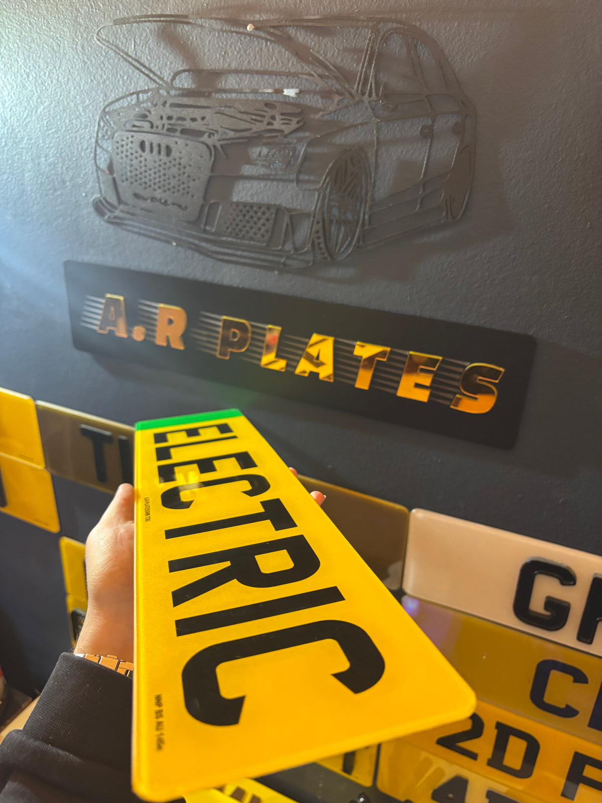 2D ELECTRIC PRINTED PLATE SET
